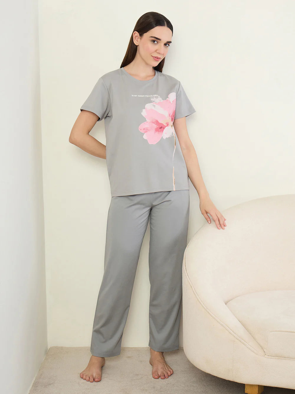 Sweet Dreams Floral Night Suit