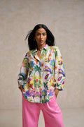 SCHECZZAR Watercolor Floral Shirt