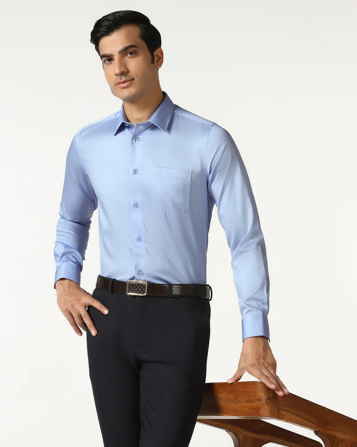 Blackberrys Unwrinkle Shirt - Sailor Blue