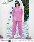 Clothly Airport Wear - Pink Floral Set