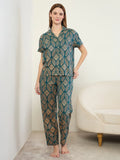 Sweet Dreams Geometric Night Suit